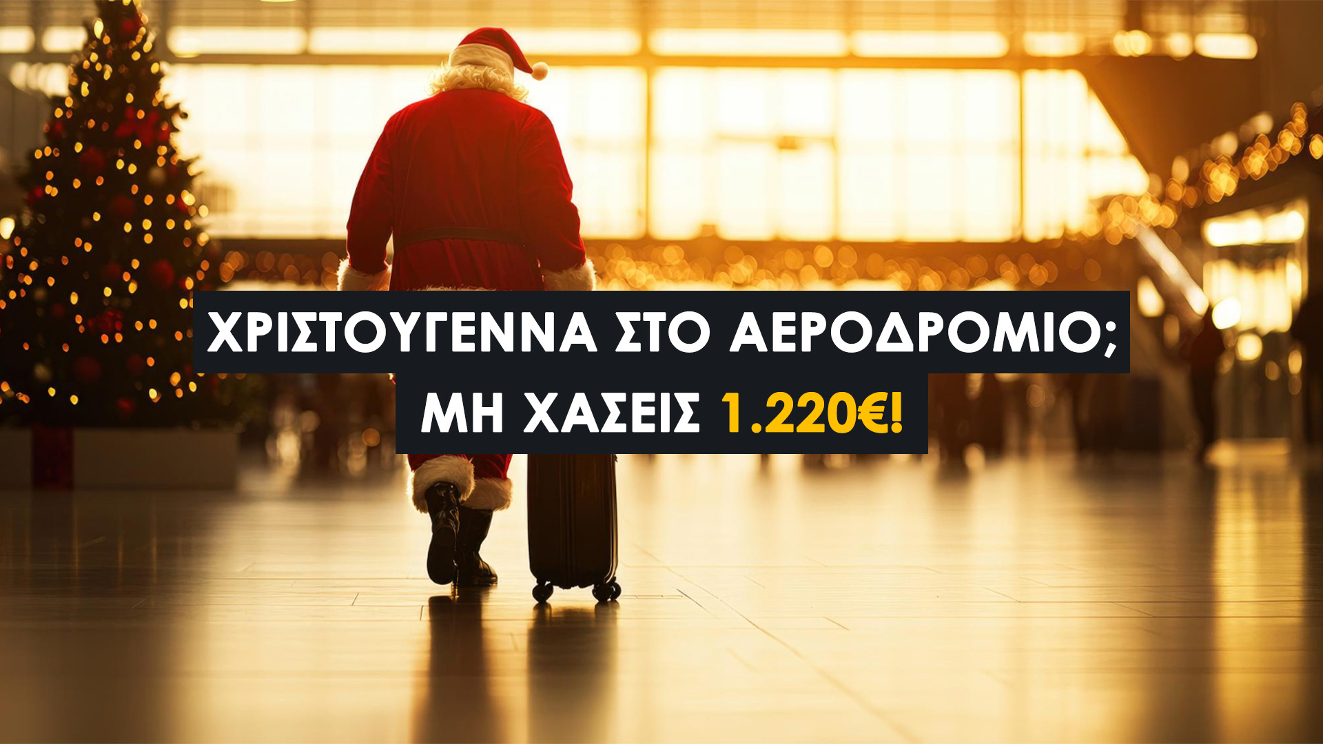 Χάθηκε ή καταστράφηκε η βαλίτσα σου τα Χριστούγεννα; Δες πώς να διεκδικήσεις αποζημίωση έως 1.220€ | Οδηγός για ταξιδιώτες φοιτητές.
