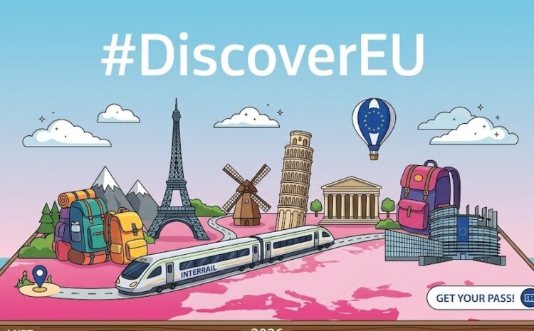  DiscoverEU (2026): Δωρεάν Εισιτήρια Τρένου για Νέους (Αιτήσεις την Άνοιξη)