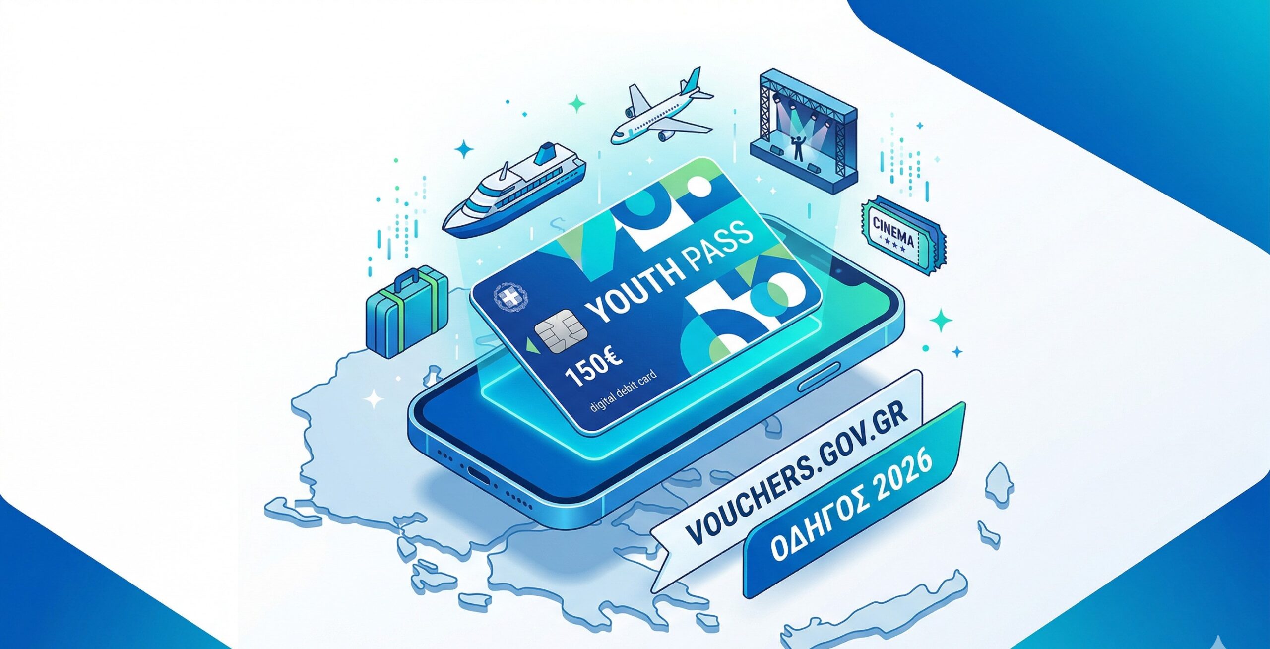 Youth Pass 2026: Αιτήσεις και Πότε μπαίνουν τα χρήματα. Πώς θα κάνετε την αίτηση (Βήμα-Βήμα). Τι ισχύει για τους γεννημένους το 2007;