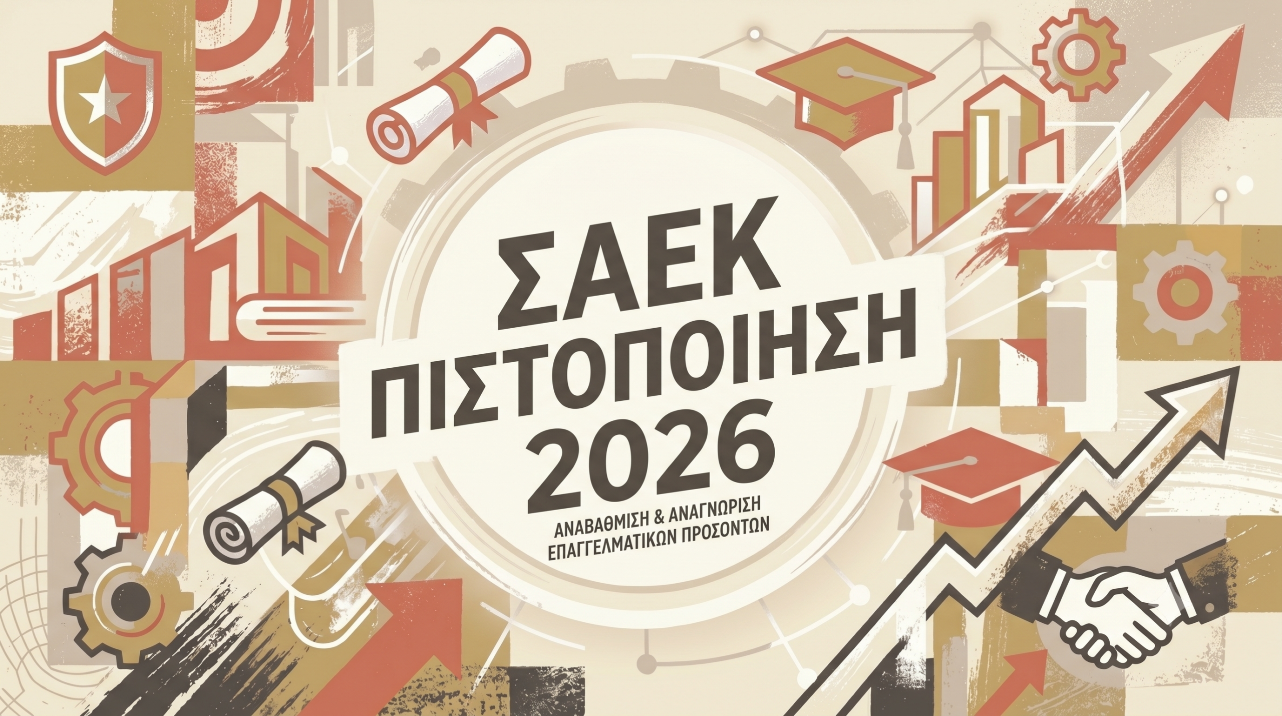 Πιστοποίηση ΣΑΕΚ 2026: Πώς να κάνεις σωστά την αίτηση (Βήμα-Βήμα). Μελέτησε τον Επίσημο Οδηγό Υποβολής. Λύσεις για το «Μπλακ Άουτ»