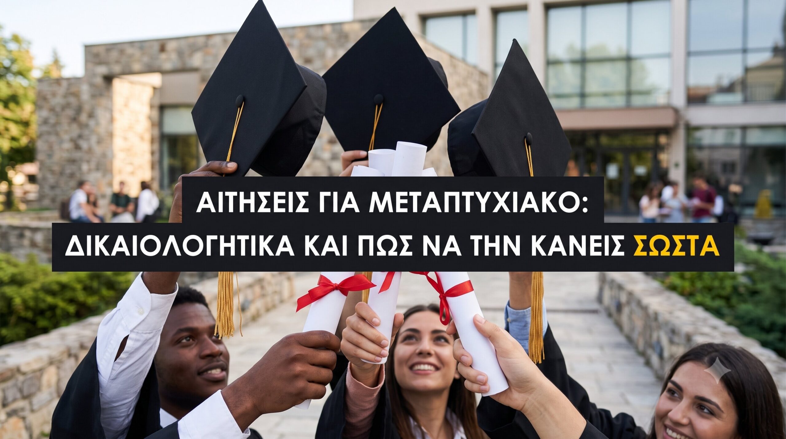 Αίτηση για Μεταπτυχιακό: Δικαιολογητικά και Πώς να την Κάνεις Σωστά. Το Μυστικό των Rolling Admissions & Τα Δωρεάν Μεταπτυχιακά