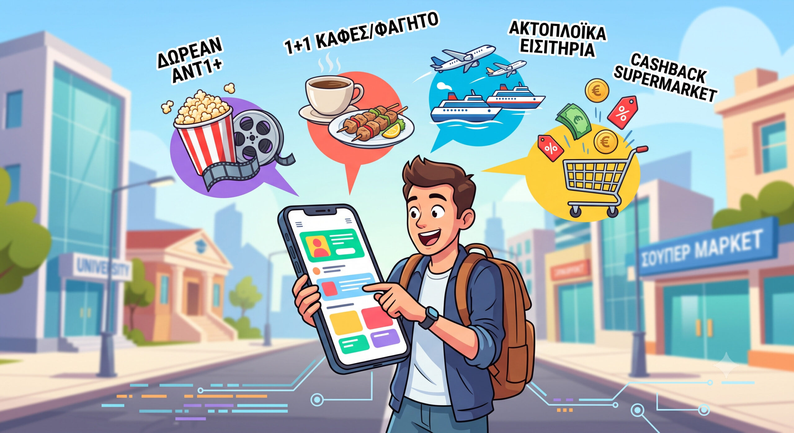 Τι θα έλεγες αν μάθαινες ότι δικαιούσαι δωρεάν συνδρομές, προσφορές 1+1 και επιστροφή χρημάτων στο super market;